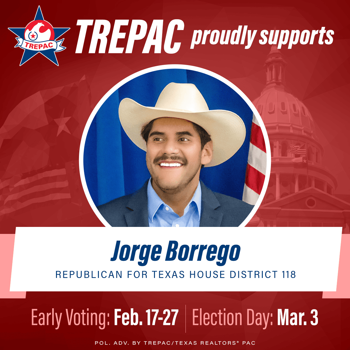 TREPAC endorsement
